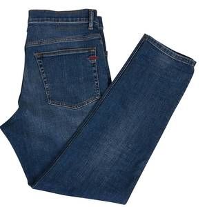 NEW DIESEL men's d-fining tapered fit denim jeans in dark wash